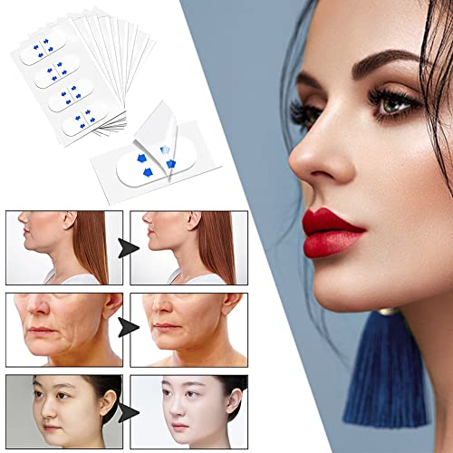 Face Lift Tape,120PCS Face Tape Lifting Invisible,Eyid Lift Strips, Vline Face Lifting,Face Lifting Tape, Lift Sticker,Face Uplift, Make-up Face