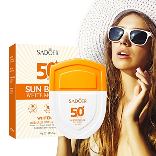 Sun Screen | Natural Spf 50 Sunscreen Lotion,40g Water Resistant and Reef Friendly Broad Spectrum Moisturizing Uva/uvb Sunscreen Ohicki