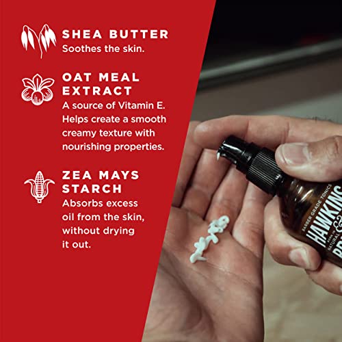 Hawkins & Brimble Oil Control Men’s Face Moisturiser, Sensitive Skin Moisturiser for Men with Natural Ingredients, Moisturiser for oily Skin, Men