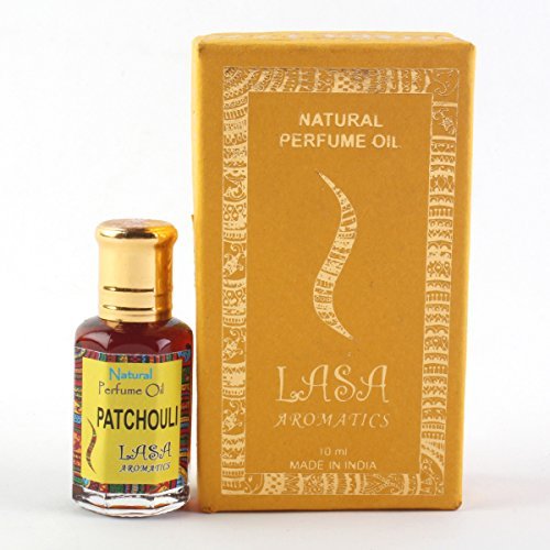 Lasa Aromatics Natural Perfume Oil Patchouli Fragrance 100% Pure and Natural - 10ml