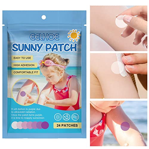 Sunscreen Patch for Face, Sun Stickers, Uv Adhesive, Uv Dots Sun Stickers, Uv Patch, Sunblock Face Patch, Uv Dots Sunscreen Sticker Waterproof Uv