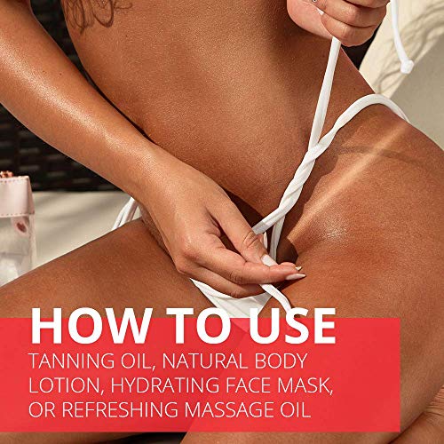 COCOSOLIS CITRO Tanning Accelerator - Organic Tanning Oil with Vitamin E & Citrus Fragrance for Quick Intense Tan - Tanning Enhancer for Rich Cho