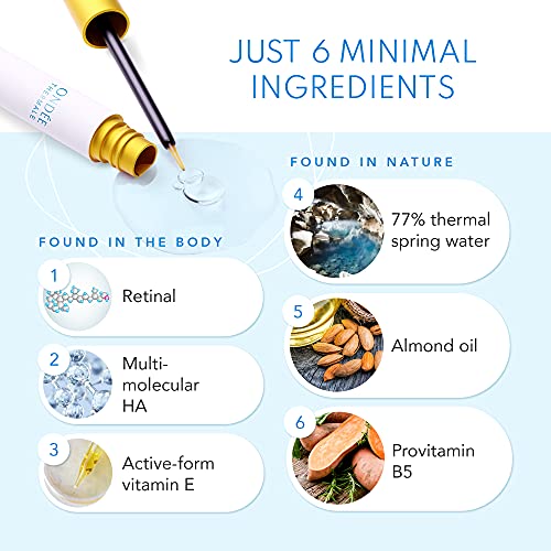 Growth-Boosting Eyelash Serum - Advanced Formula for 35% THICKER Lashes - ACCELERATED KERATIN PRODUCTION with Gro-Pepโข - Hyaluronic Acid and Vita