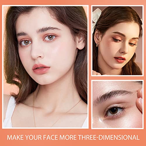 Eyebrow Lamination Kit,Professional Brow Lift Kit Premium Eyebrow Lift Kit Trendy Fuller Brow Look Semi-Permanent Tinting Make Brow Lifted Suitab
