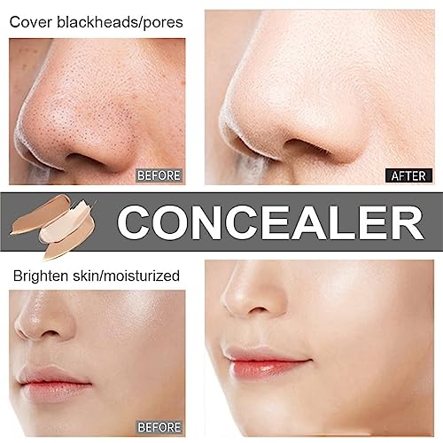 Foundation For Mature Skin,Colour Changing Foundation All Day Flawless Liquid Foundation,Face Make-up Foundation Full Coverage,Long Lasting Makeu