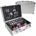 BCT-Kosmetik 52 Piece Vanity Case Make Up Set Storage Box Beauty Cosmetic Gift Travel Make Up Carry Box Christmas