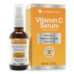 All Natural Advice Vitamin C Serum For Face with Hyaluronic Acid & Vitamin E – Facial Serum - Organic Face Care -Proud Canadian Company 60 ml