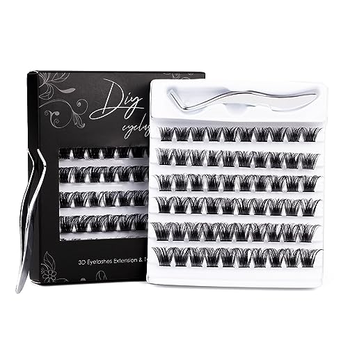 False Eyelashes, 10 Pairs False Eyelashes with Eyelash Glue Multipack Natural looking False Eyelashes Soft Reusable Fluffy Full Lashes Black Stri