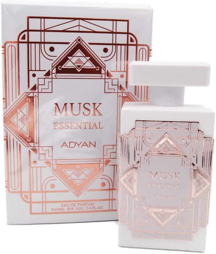 Musk Essential 100ml | Eau de Arabian Parfum | Fragrance Perfume | Oud Perfume Soft Fresh Musk Perfume for Men & Women