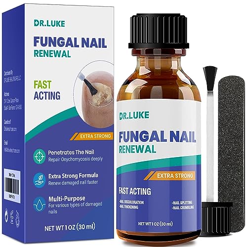 Dr. Luke Finger Nail and Toe Nail Fungus Treatment Extra Strength, Fungal Nail Renewal, Fungus Nail Treatment, Fungi Nail Repair for Nail antifun
