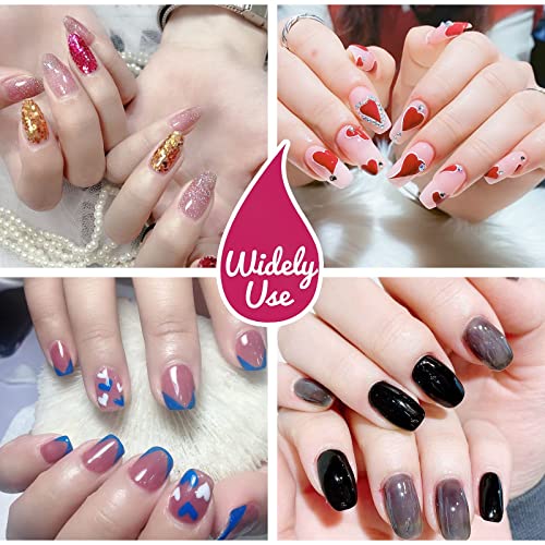 JUSTOTRY 2 Pcs Professional Strong Nail Glue for Acrylic Tips Extra Strong and Press on Nails Long Lasting - Fast Bond & Super Strong Acrylic Nai