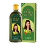 Dabur Amla Gold Hair Oil - 300ml | Enriched with Amla, Almond & Henna | For Natural Beautiful, Long, Soft & Strong Hair