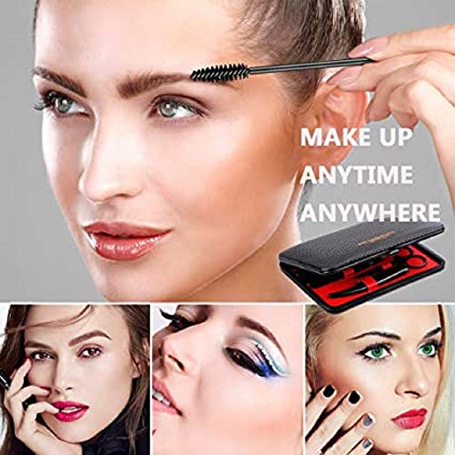 Eyebrow set Eyebrow grooming kit eyebrow brush eyebrow tint kit-Stainless Steel eyebrow kit with Tweezers, Scissors, Brow Groomers & Lash Combs,