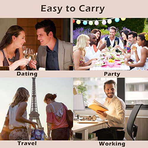 Travel Perfume Atomiser Spray Bottle, Refillable Small Glass Mist Spray Travel Bottle Vintage Hexagon Perfume Travel Bottle Pod Atomizer For Outd