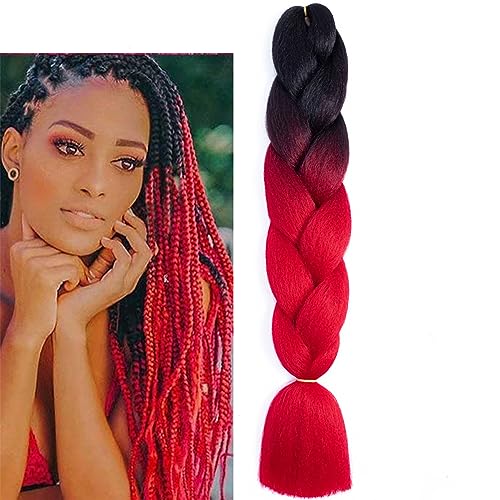 Braiding Hair Extensions Braiding Hair Fashion Synthetic Braid Hair Extensions for Women Braiding Coloured Hair for Braiding DIY Wigs Cosplay (Bl