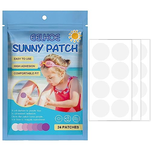 Solar Buddies Sunscreen Applicator, UV Sunscreen Dots Stickers Reapply Reminder, Sunscreen Stickers Reapply Reminder for Kids and Adult (2 packs