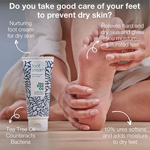 Foot Cream from Australian Bodycare 100ml | Hard Skin Remover for Women & Men | Treatment against Hard, very Dry & Cracked Feet with 10% Urea | F