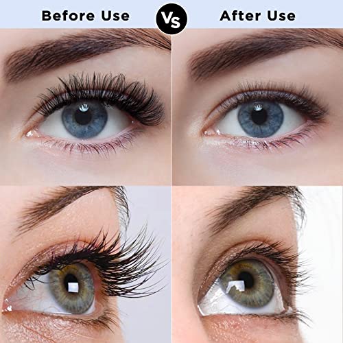 Cluster Lash Extension Remover, QUEWEL Cluster Eyelash Extension Glue Removal for Sensitive Skin, Gently Removing Lash Clusters Glue Clear 5ml Fo