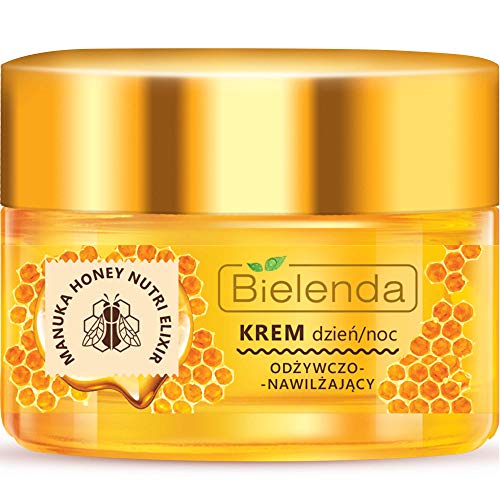 Bielenda Manuka Honey Nutri Elixir - Smooth Radiant Skin - Pores Are Tightened Imperfections Reduced - Manuka Honey Nourishing And Moisturizing F