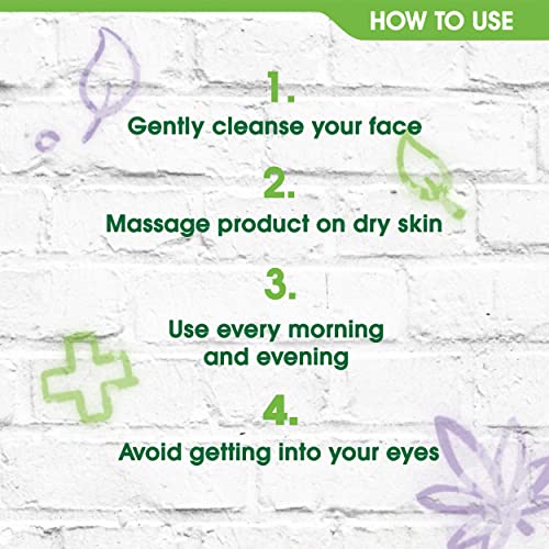 Simple Calming Moisturiser Skin Cream with organic hemp seed oil skincare for sensitive skin 50 ml