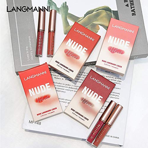 Matte Liquid Lipstick Makeup Set Velvety Long Lasting Waterproof High Pigmented Velvet Lipgloss Kit Beauty Cosmetics Makeup Gift Set (16PCS)