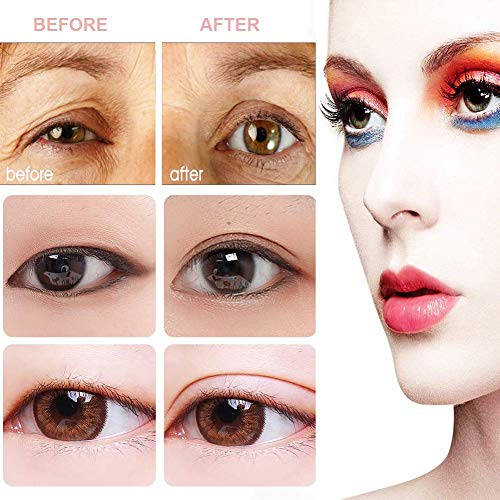 Eyelid Correcting Tape 288 Count, 5MM Eyelid Lifter Strips, Double Eyelid Tape for Heavy Hooded, Droopy Uneven Mono-Eyelids for Dramatic Lift - I