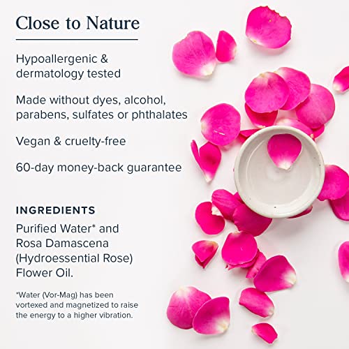 HERITAGE STORE Rose Petals Rosewater | Alcohol Free, 100% Pure Vegan | Benefits Sensitive Skin, Hair & More | Facial Toner & Moisturizer | 8 oz