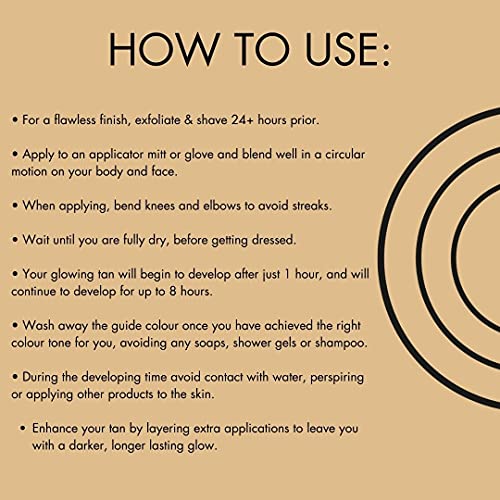 St Moriz Original l Instant 1 Hour Fast Tan Lotion | Develops in 1-3 Hours | Express Vegan Fake Tan Body Lotion | Light to Dark | Dermatologicall