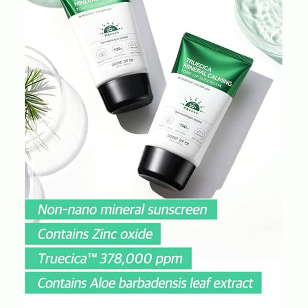 SOME BY MI Truecica Mineral Calming Tone Up Suncream SPF50+/PA++++ 50ml