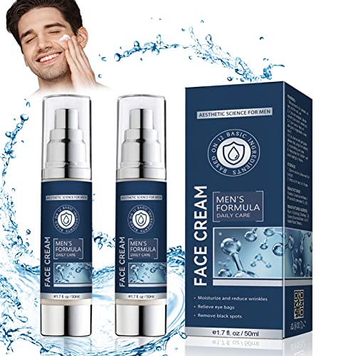 Mens Face Cream, 6 in 1 Mens Face Moisturizer, Mens Anti Aging Face Cream, Anti-Wrinkle & Firming Face Moisturizer, Face Lotion for Men, Face Cre