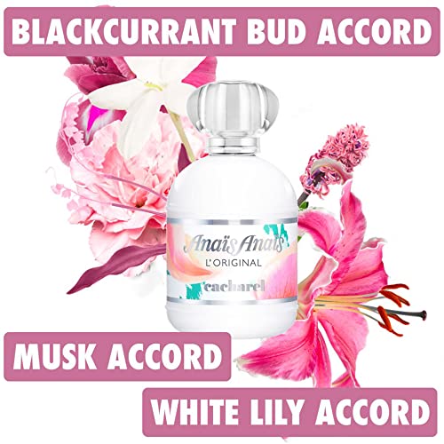 Cacharel - Anais Anais - Eau de Toilette Women's Perfume - Feminine and Tender, Attractive, Day and Night Fragrance