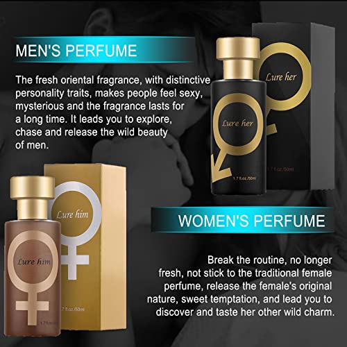 Perfume for Him, Venom love for Men To Attract Women, Golden Lure Pheromone Perfume, Venom Love Lure Her, Long Lasting Pheromone Perfume, Pheromo
