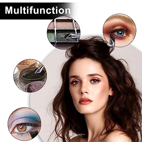 6 Pieces Eyeliner Brush Set, Precision Gel Eye Liner, Angled Flat Definer Ultra Thin Bent Makeup Brushes, Fine Point Eyeliner Brushes for Precise