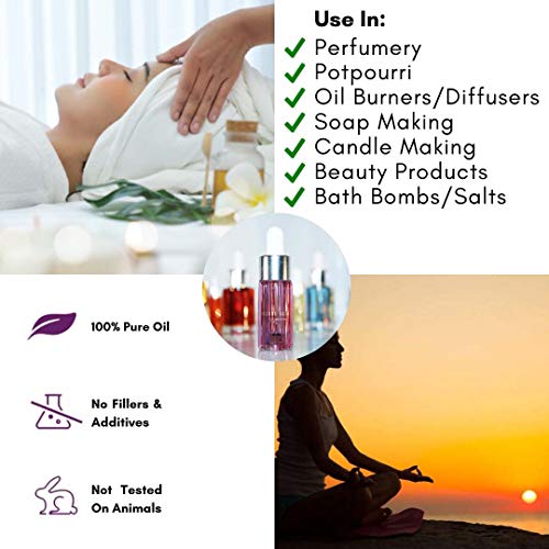 Halfeti Oil – Inspired Alternative Perfume, Essential Oil Aromatherapy Diffuser, 100% Pure, Alcohol & Vegan Free - Scented Fragrances (10ml) - Co