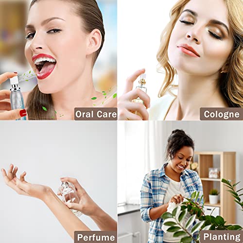 Travel Perfume Atomiser Spray Bottle, Refillable Small Glass Mist Spray Travel Bottle Vintage Hexagon Perfume Travel Bottle Pod Atomizer For Outd