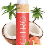 COCOSOLIS CITRO Tanning Accelerator - Organic Tanning Oil with Vitamin E & Citrus Fragrance for Quick Intense Tan - Tanning Enhancer for Rich Cho