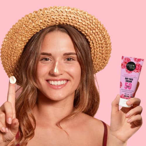 Organic Shop Sunscreen Day Face Cream 50 SPF Normal to dry skin (50ml)