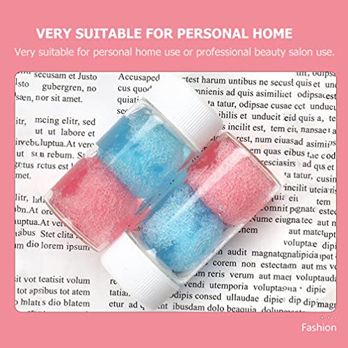 Healifty 3Pcs Eyelash Extension Tweezers Cleaning Tool Eyelash Extension Tweezers Cleanser Liquid Remover and Sponge Ball Cleaning Tools Kit for