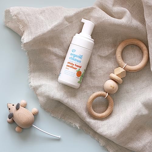 Green People Organic Children Quick Clean Hand Foam 100ml | Natural & Organic Hand Cleanser for Kids, Toddlers & Babies| Gentle on Sensitive Skin