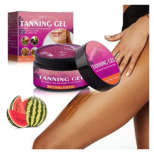 Extreme Dark Intensive Tanning Luxe Gel,Extreme Dark Intensive Tanning, Sunbed Tanning Accelerator,Peachapple Tanning Gel, Intensive Soft Brown T