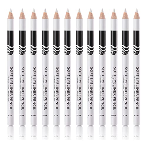 Go Ho 6 PCS Eyebrow Eye Liner Pencil Set,Easy to Color Waterproof Eyebrow Pencil,Professional Long-lasting Eyeliner Makeup Brow Tint Pen,3 Colors