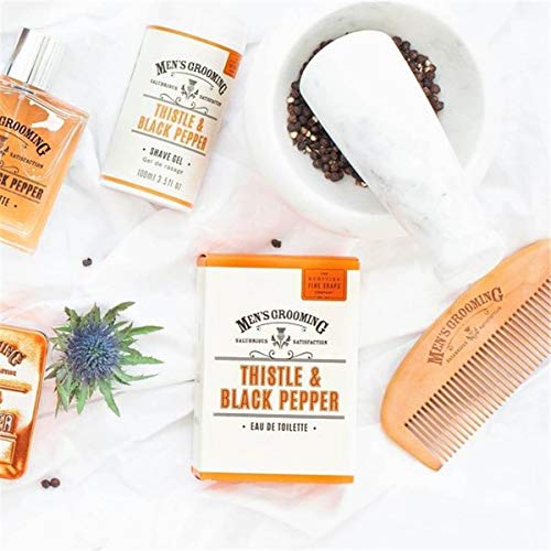 Scottish Fine Soaps Thistle & Black Pepper Eau de Toilette 100 ml, sweet