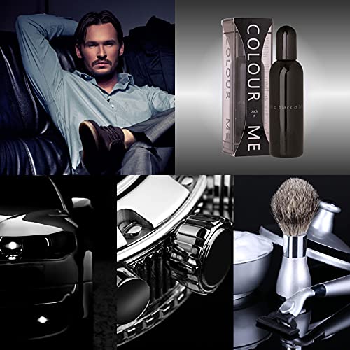 Colour Me Black - Fragrance for Men - 90ml Eau de Parfum, by Milton-Lloyd