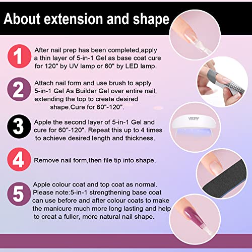 Lavender Violets 12ml Gel Nail Polishes UV LED Soak Off Varnish Manicure Pedicure F807 group (Base,Top & Matte Top coat)