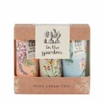 Heathcote & Ivory In The Garden Hand Creams Trio in Gift Box | Shea Butter & Essential Oils | Cruelty Free & Vegan Friendly | Travel Friendly Siz