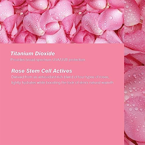 Coola Rosilliance SPF 30 BB+ Mineral Tinted Sunscreen, Sheer and Luminous Finish, 70 Percent + Organic and Dermatologist Tested, Bronze Goddess ,