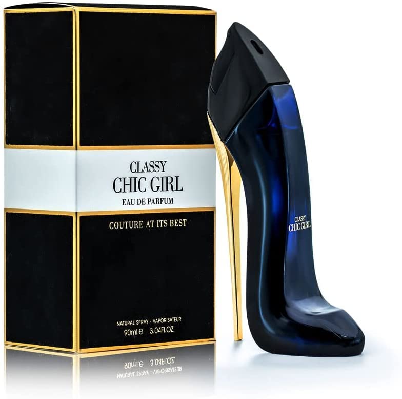 Classy Chic Girl edp Perfume 90ml Women Collection by Fragrance World UAE - Best Gifts for Women - Best fragrance for her,Tuberose & Roasted Tonk