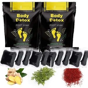 10PCS Herbal Detox&Shaping Cleansing Foot Soak Beads,Body Detox Foot Soak,Herbal Foot Cleansing Soak Beads Herbal Foot Cleansing Soak Beads for M