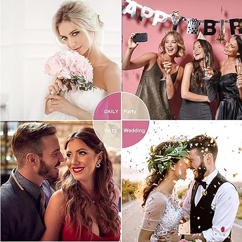 Reusable Adhesive Eyelashes,2 Pairs Self Adhesive Eyelashes and A Pink Lash Tweezer Reusable False Eyelashes Pre Glued Eyelashes Self Stick Lashe