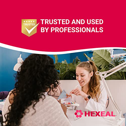 Hexeal ACETONE 99.5% | 1L | Professional Nail Polish Remover | Gel Soak Off, Acrylic, Varnish Remover